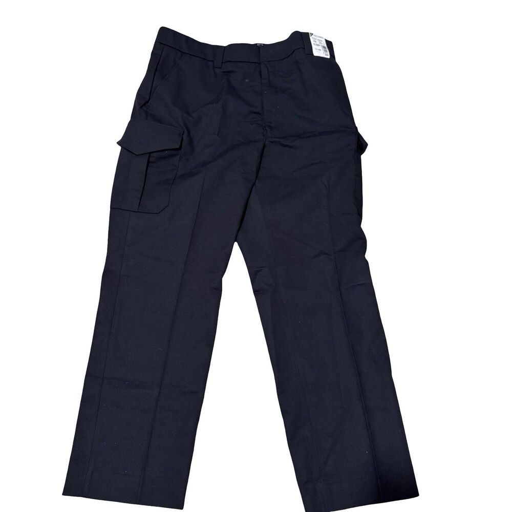 NWT Horace Small Pants Style HS2343 Size 40R UNHEMMED Navy Blue‎ Made In USA